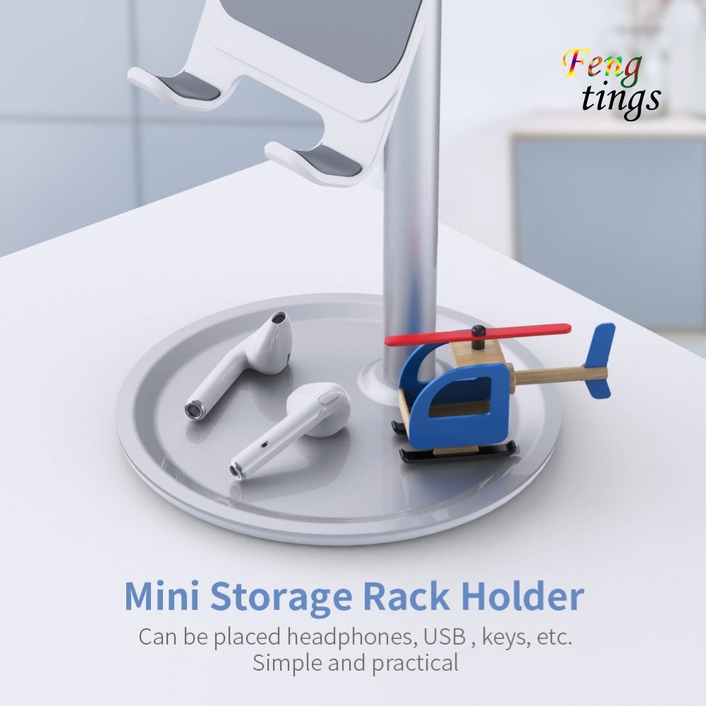 Giá Đỡ Điện Thoại / Máy Tính Bảng Bằng Hợp Kim Nhôm Tùy Chỉnh Tiện Dụng