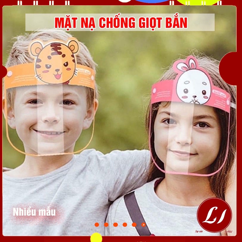 Mặt nạ, kính chắn giọt bắn bảo vệ an toàn cho bé - Nhiều mẫu