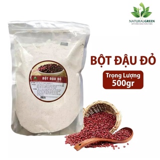 - 500GR Bột đậu đỏ nguyên chất dùng làm đẹp, sáng da, mờ thâm