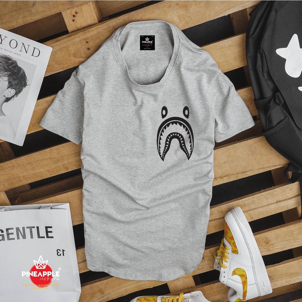 Áo Thun  xám Size dưới 130kg Chất Thoáng Mát  Unisex - NGOẠI STORE