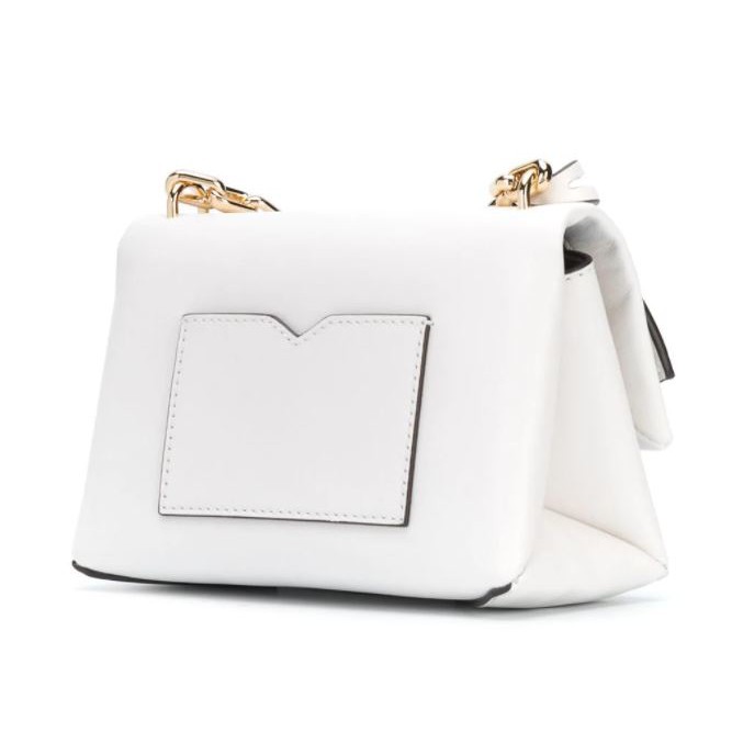 Túi xách Michael Kors hàng hiệu nữ Cece Mini Optic White Xs Chain Xbody Bag