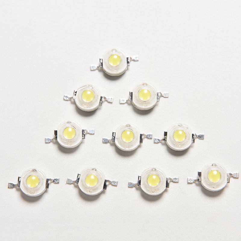Bộ 10 Đèn LED SMD 1W Ánh Sáng Trắng