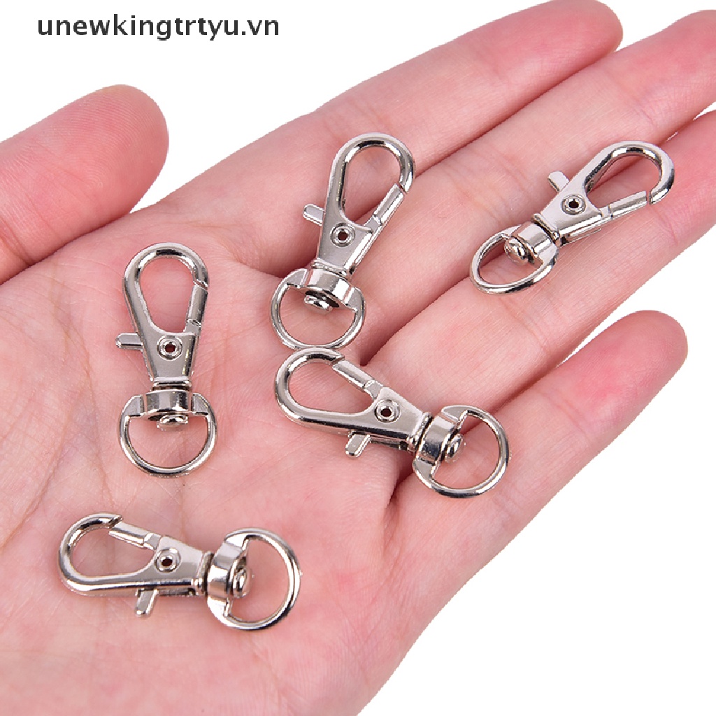 Set 10 Móc Khóa Mini Bằng Hợp Kim Nhôm Đa Năng Tiện Dụng