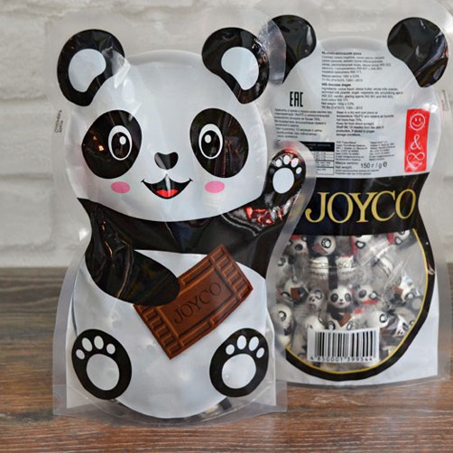 KẸO CHOCOLATE GẤU TRÚC PANDA HIỆU JOYCO CỦA NGA #150GRAM