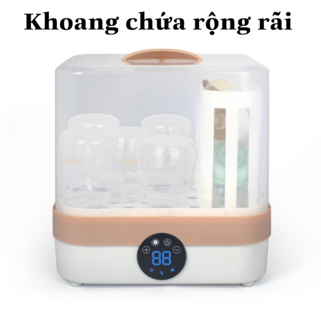 Máy hâm sữa tiệt trùng sấy khô bình sữa Cmbear cao cấp chính hãngbán chạy nhất shopee