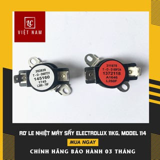 Rơ le nhiệt máy sấy electrolux 11kg, model 114