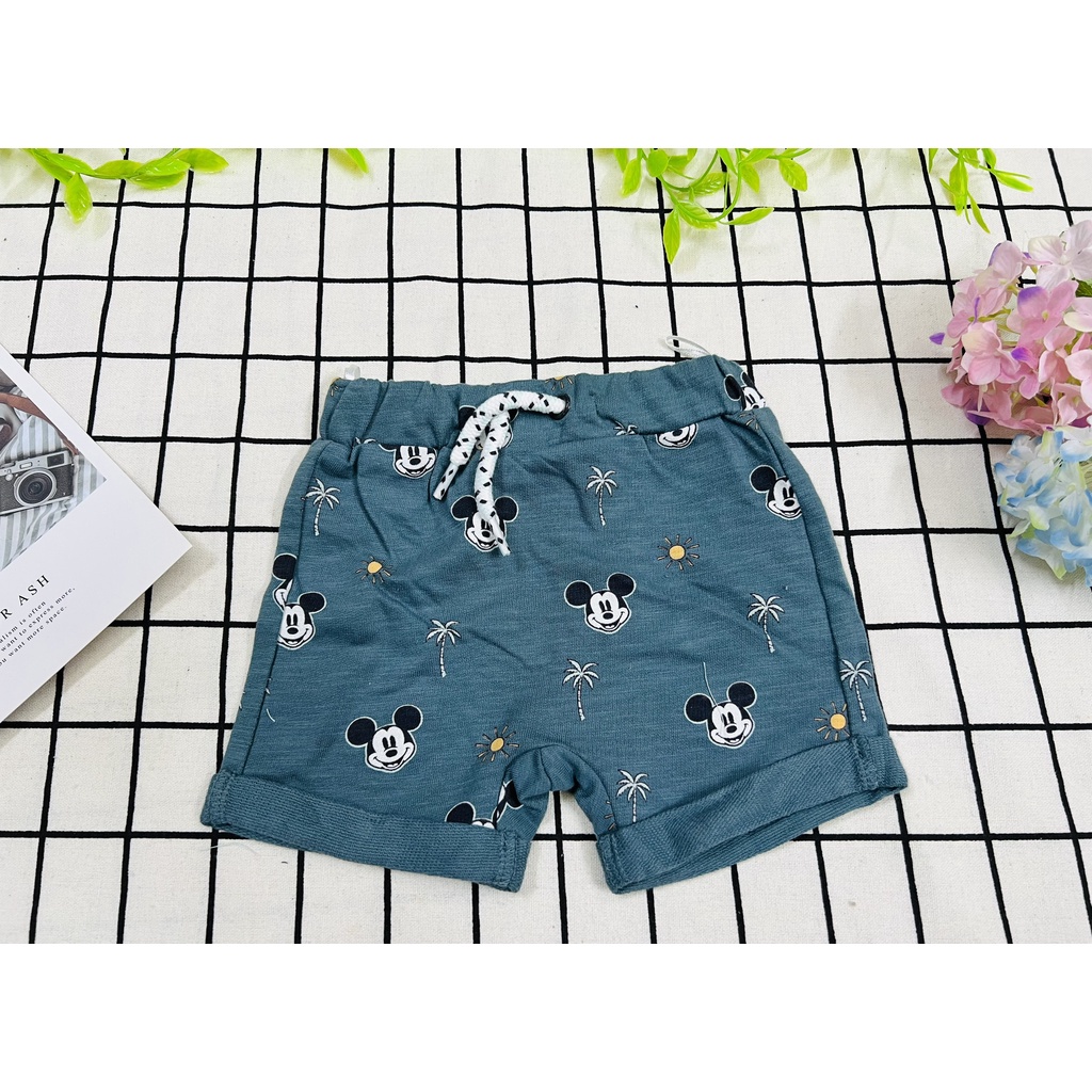 Quần đùi bé trai C&A Disney Mickey xuất dư