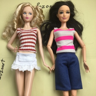 Bb- Bộ quần áo cho búp bê barbie ( nhiều mẫu)