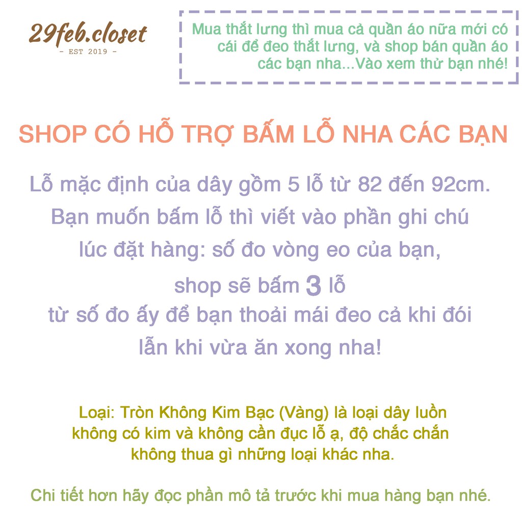 Thắt lưng nữ da mềm phong cách hàn quốc (Ảnh thật)