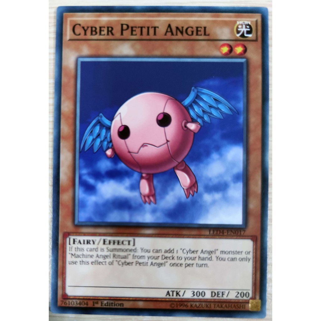 [Thẻ Yugioh] Cyber Petit Angel |EN+JP| Common (GX)