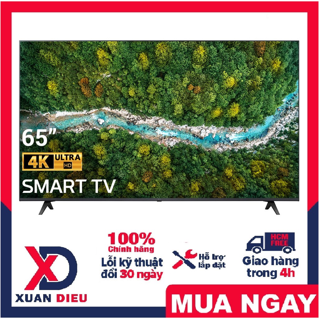 Smart Tivi LG 4K 65 Inch 65UP7720PTC ThinQ AI Điều khiển thông minh MR21 tìm kiếm giọng nói - GIAO HÀNG MIỄN PHÍ HCM