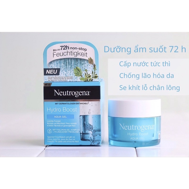 Kem Dưỡng Ẩm Cấp Nước NEUTROGENA Hydro Boost Aqua Cream/ Aqua Gel