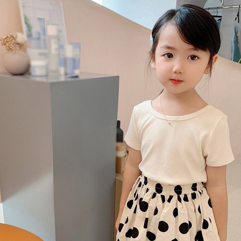 Se7en Áo Sơ Mi Ngắn Tay Hở Lưng Thắt Nơ Phong Cách Hàn Quốc Giản Dị Dành Cho Nữ