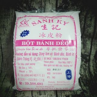 Bột bánh dẻo sanh ký làm vỏ bánh 1kg