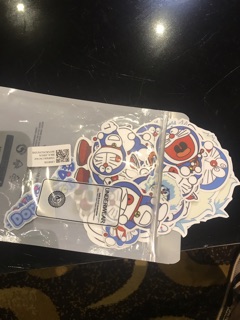 Set sticker doremon chống nước dán vali