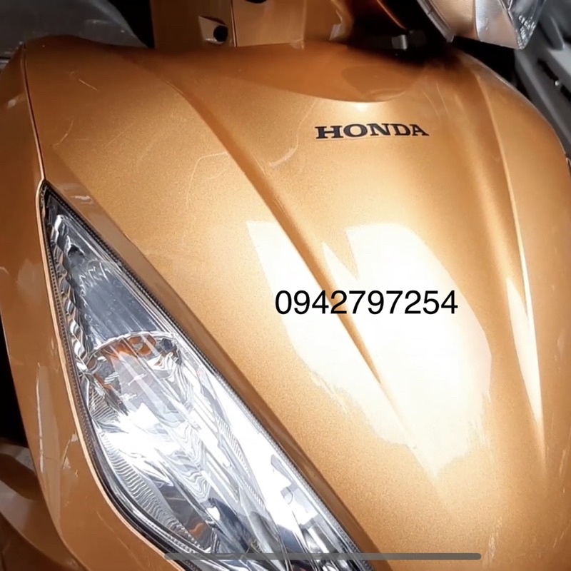 Sơn xe máy Honda Vision màu Vàng đồng sáng MTP502-1K Ultra Motorcycle Colors