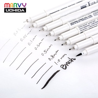 Bộ bút line đi nét Marvy 4600