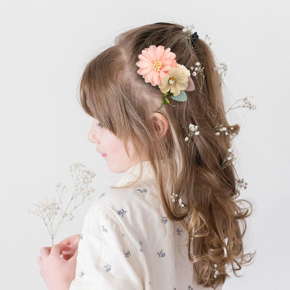 SUSANS Bộ 3 Kẹp Tóc Hình Hoa Ngọt Ngào