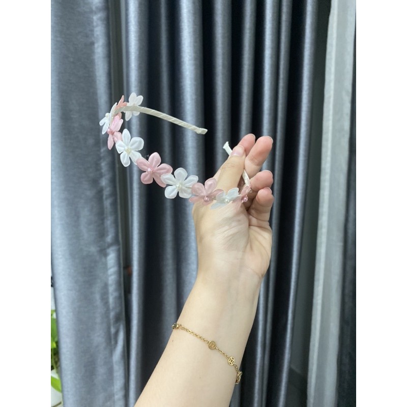 [QUÀ TẶNG] Cài tóc hoa hand made cho bé