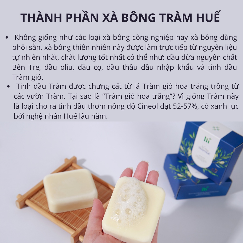 Xà Bông Tràm Huế Thiên Nhiên Handmade