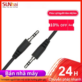 Dây Cáp Âm Thanh Kết Nối 3.5mm Cho Điện Thoại Laptop