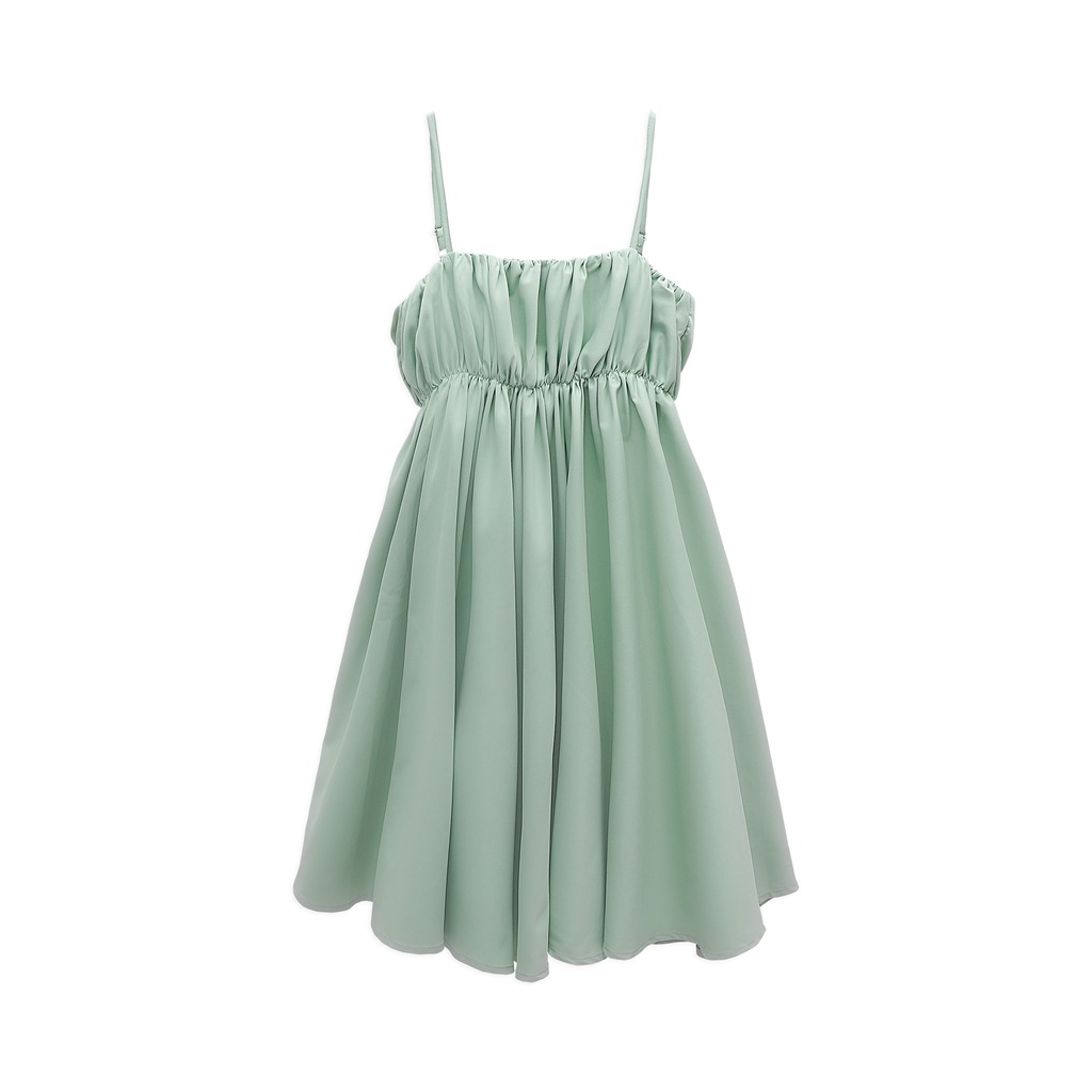 Đầm Nữ Babydoll Smocked Chest , Chất Vải Kate Ướt Thoải Mái , WDN000170 ,SOMEHOW