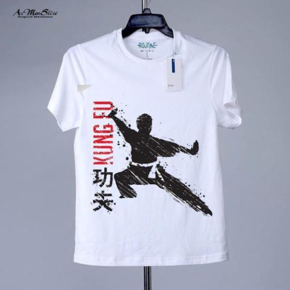 (SALE) [ÁO THUN IN ĐỒNG GIÁ 55K TOÀN SHOP] - [GIẢM SẬP SÀN] Áo thun kUNGFU  - Võ thuật - Thể thao