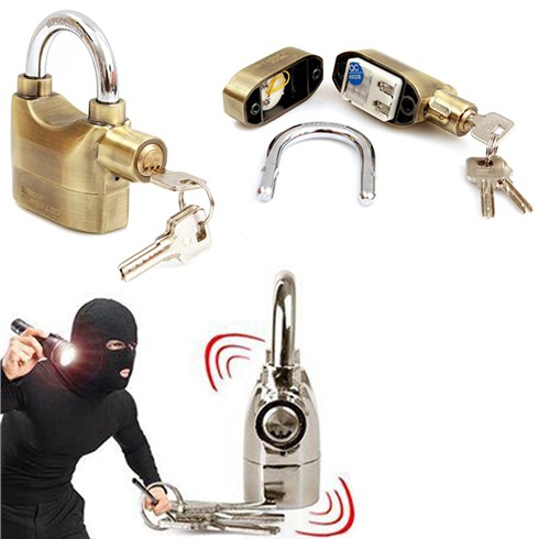 XẢ KHO - BÁN RẺ - Ổ khóa Báo Động chống trộm ''KINbar 110 dba'' - NTUFOSURHU12