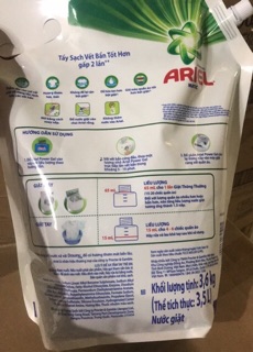 Nước giặt ARIEL 3,6kg
