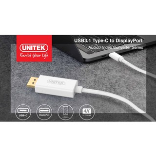 CÁP Type-C -> Displayport Unitek V400AWH