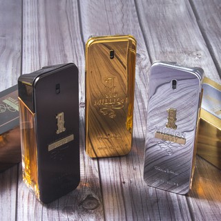 Perfume New product brand gold millionaire prive men's perfume 100ml seductive woody leather fragrance