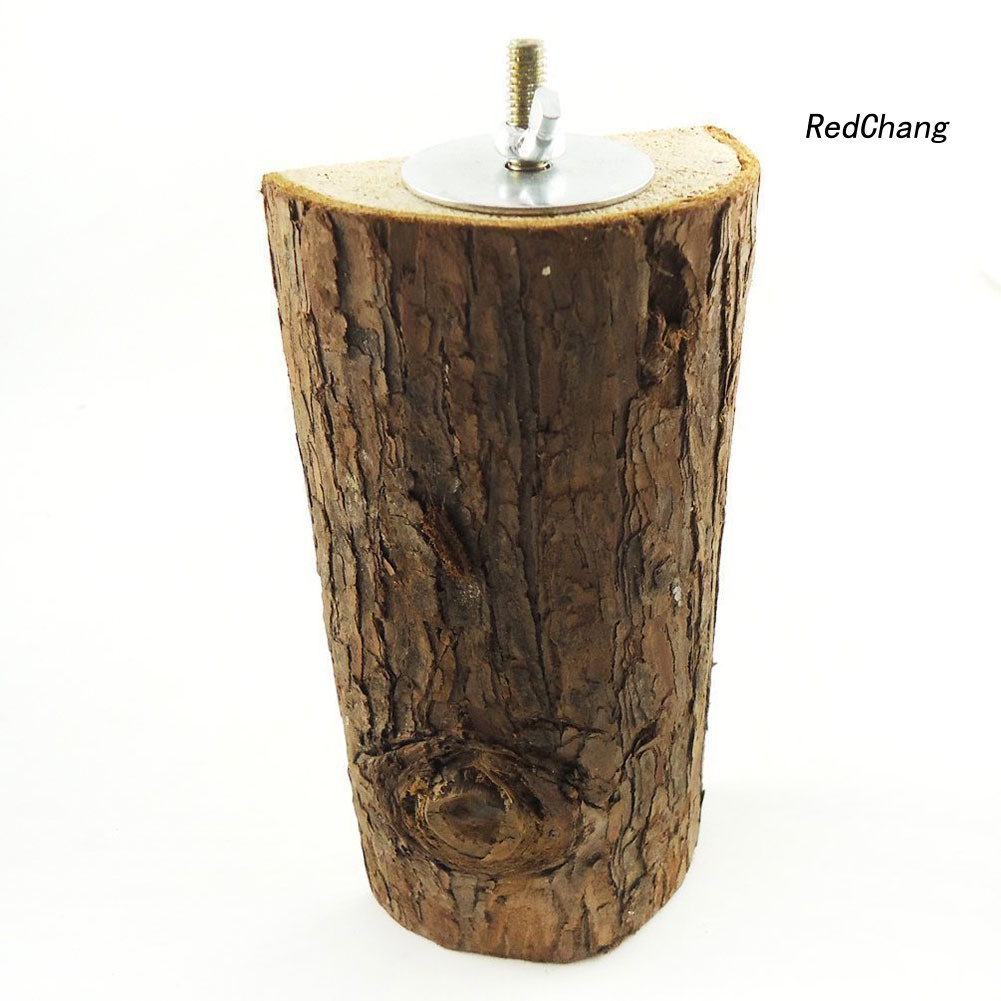 Giá đỡ bằng gỗ cho lồng chim vẹt/ hamster tiện lợi