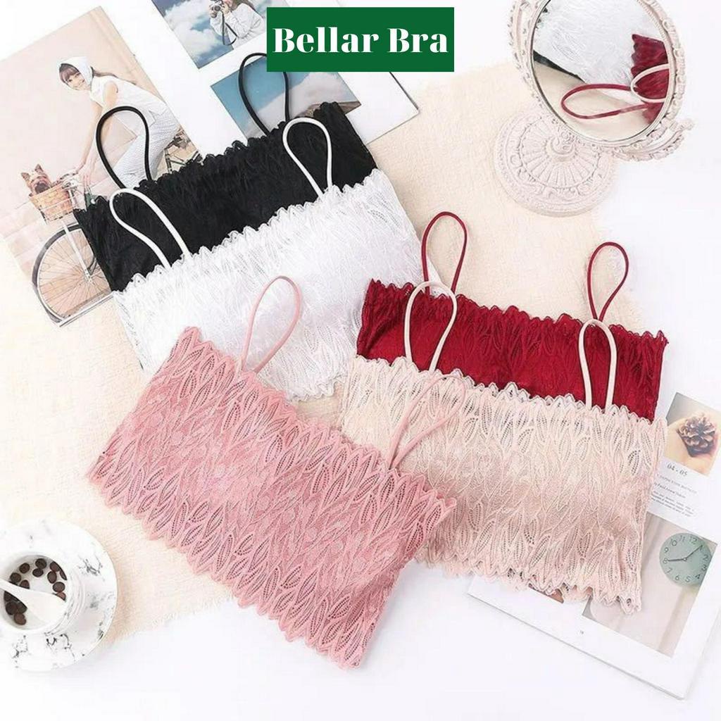 Áo bra ren ống - Áo croptop nữ ống 2 dây siêu mềm mịn co dãn xinh xắn sexy Bellar B3371