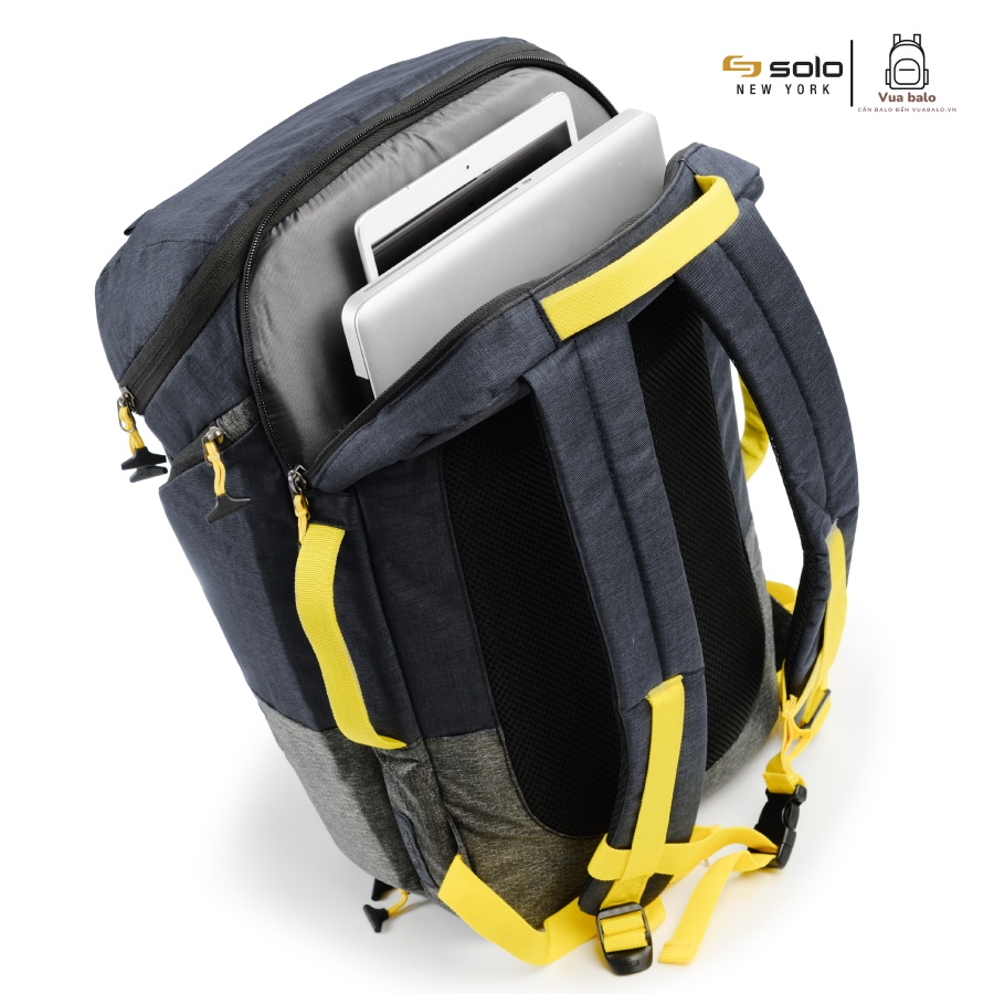 Balo Solo Velocity Max Backpack 17.3 inch- ACV732. Phù hợp du lịch- Có Ngăn Đựng Giày Riêng - Chính hãng bảo hành 05 năm