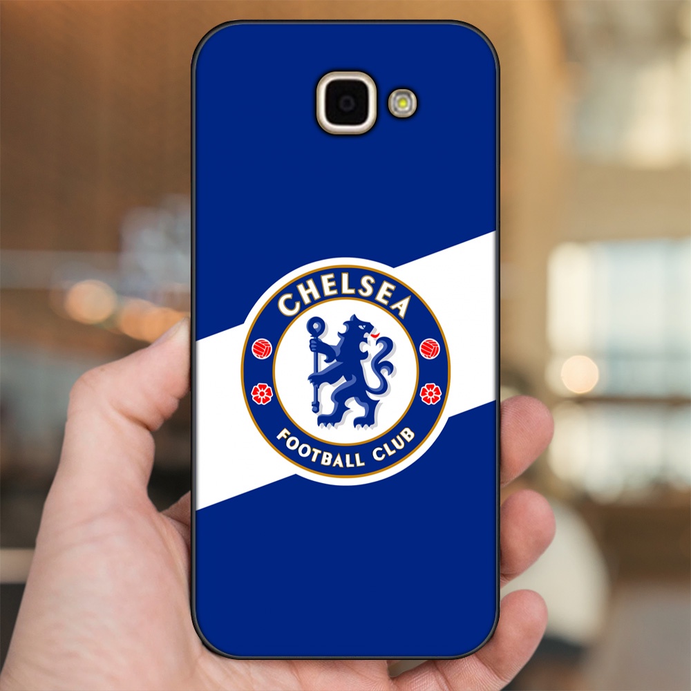 Ốp lưng Samsung A9 Pro viền đen in hình Chelsea FC