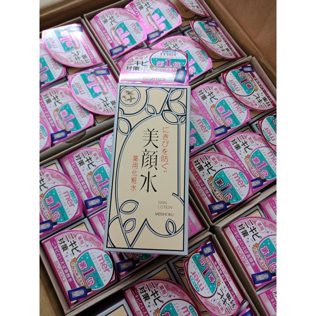 Lotion Tri Mụn Meishoku Bigansui. Nhật Bản. 80ml.