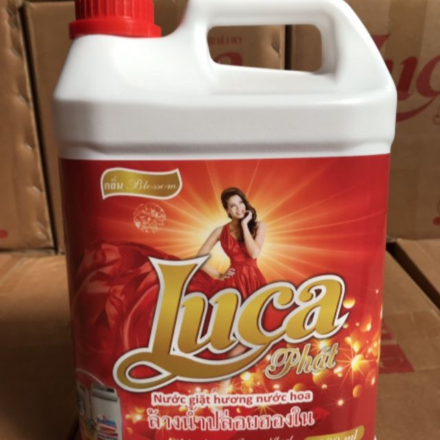 Nước Giặt Xả  Luca thái lan, Thể tích  3600ml - 5000ml.