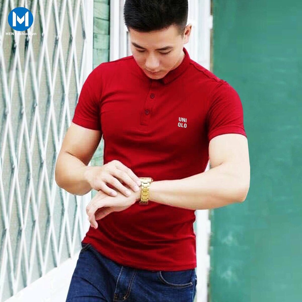 Áo thun nam có cổ vải thun cotton xịn thoáng mát ML2 | BigBuy360 - bigbuy360.vn