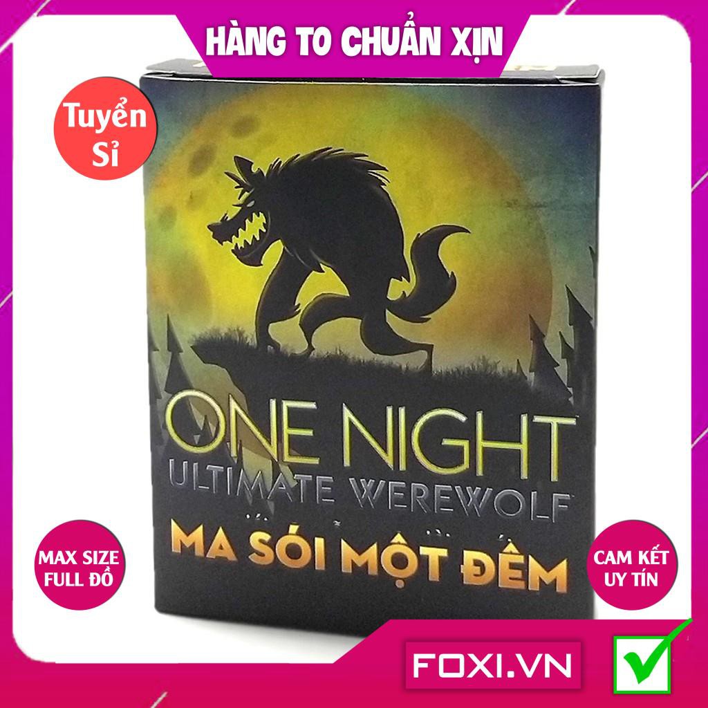 Combo Kinh Điển 3 Bộ Ma Sói Huyền Thoại Ultimate Deluxe+Một Đêm One Night+Day Break Hừng Đông