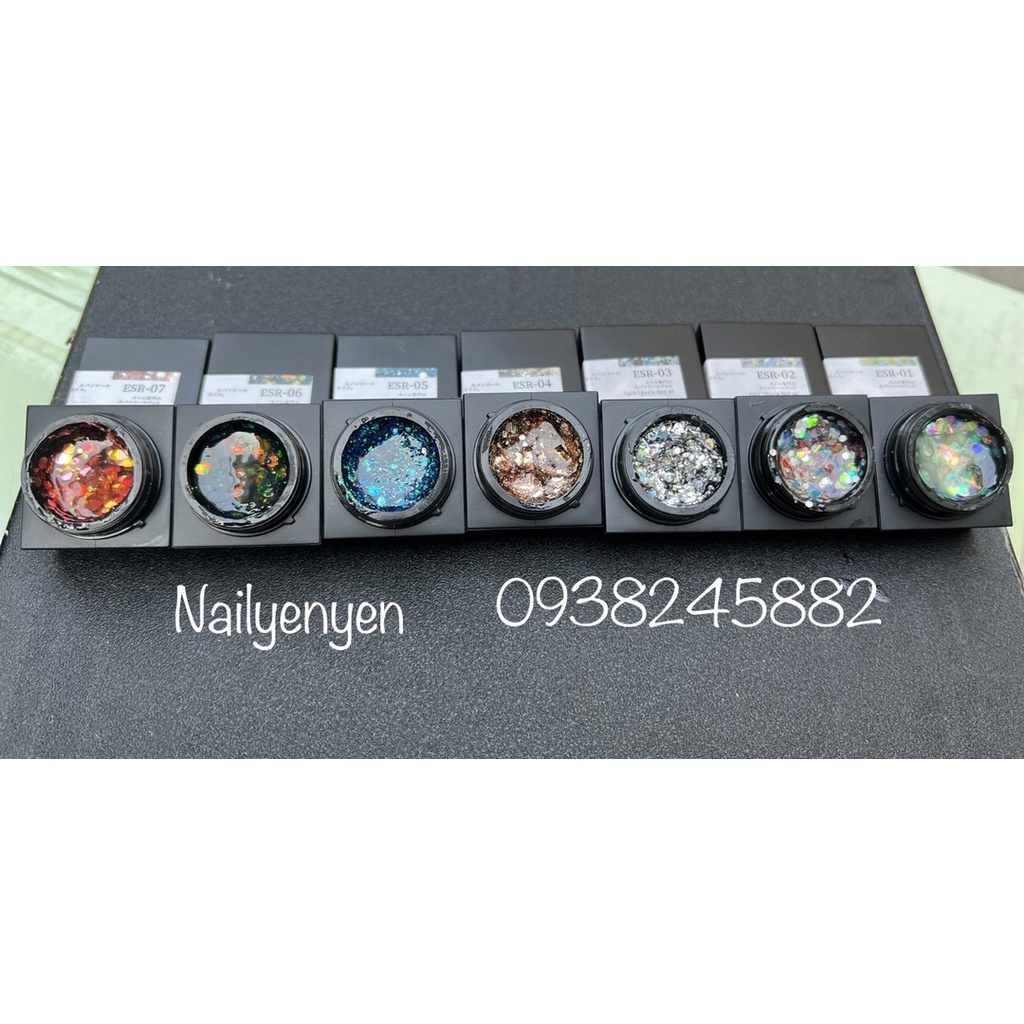 Gel nhũ mix đậm đặc