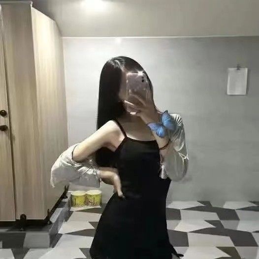 Set Đầm Đen Hai Món Tay Dài Thời Trang Xuân Hè Dành Cho Nữ