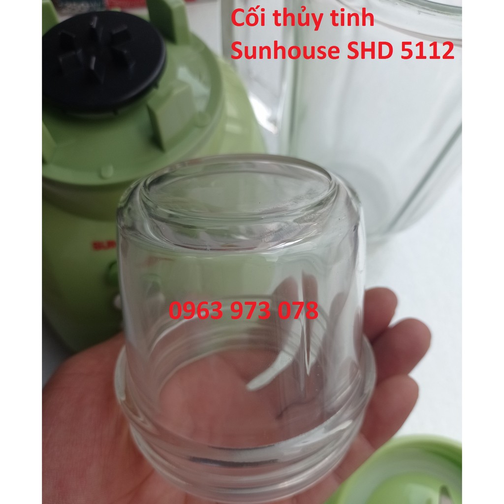 [Mã ELHA22 giảm 5% đơn 300K] Cối thuỷ tinh xay khô Sunhouse mã SHD5111 SHD5112 SDH5115