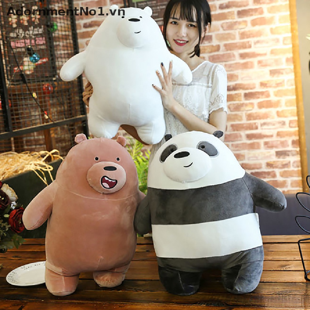 Gấu Nhồi Bông Mềm Mại Kích Thước 9inch  we bare BEARS  AdornmentNo1]