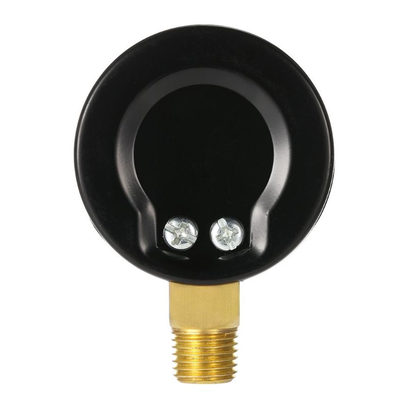 Đồng Hồ Đo Áp Suất Nước / Nhiên Liệu Mini Ren Kim Loại 1 / 4 &quot;0-200psi / 0-14bar