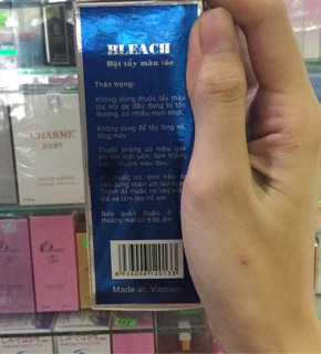 bột tẩy tóc sử dụng 1 lần