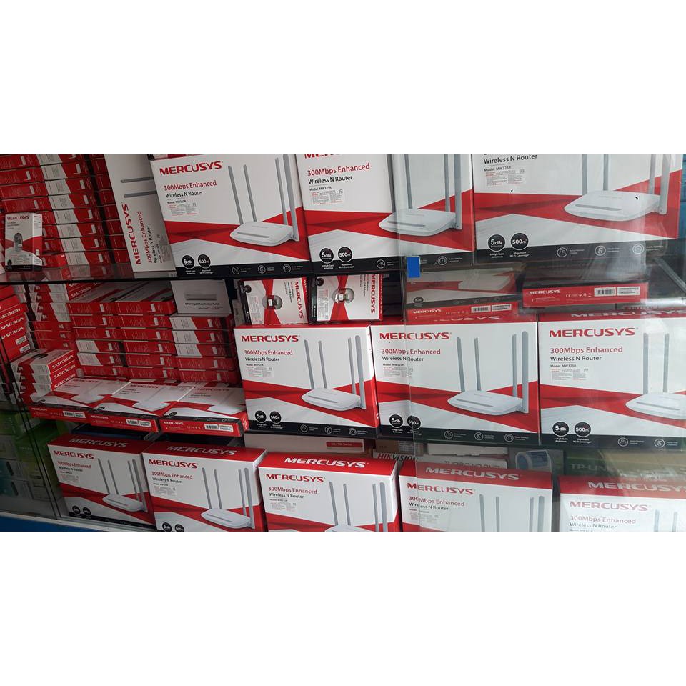 Bộ phát wifi mercusys 4 râu MW325R | BigBuy360 - bigbuy360.vn