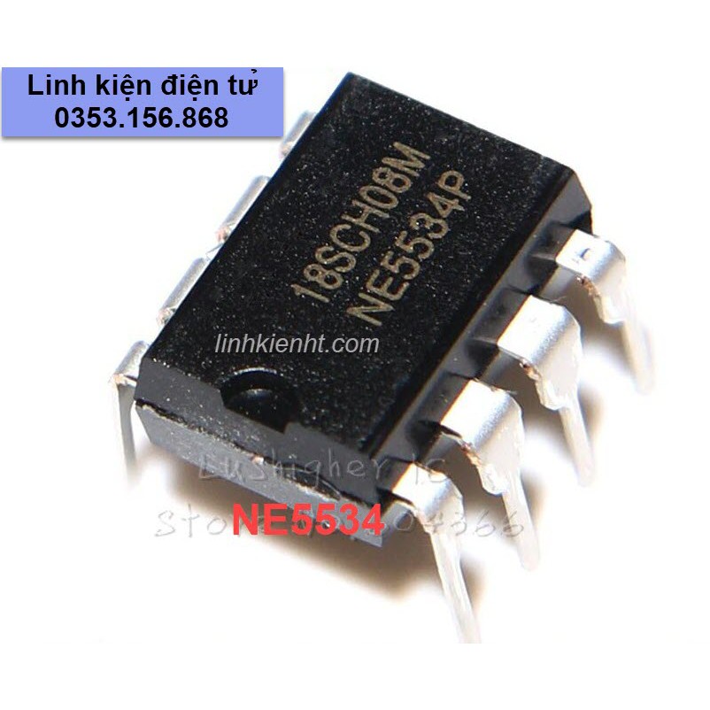 NE5534P NE5534 IC KHUẾCH ĐẠI ÂM THANH NHẬP KHẨU