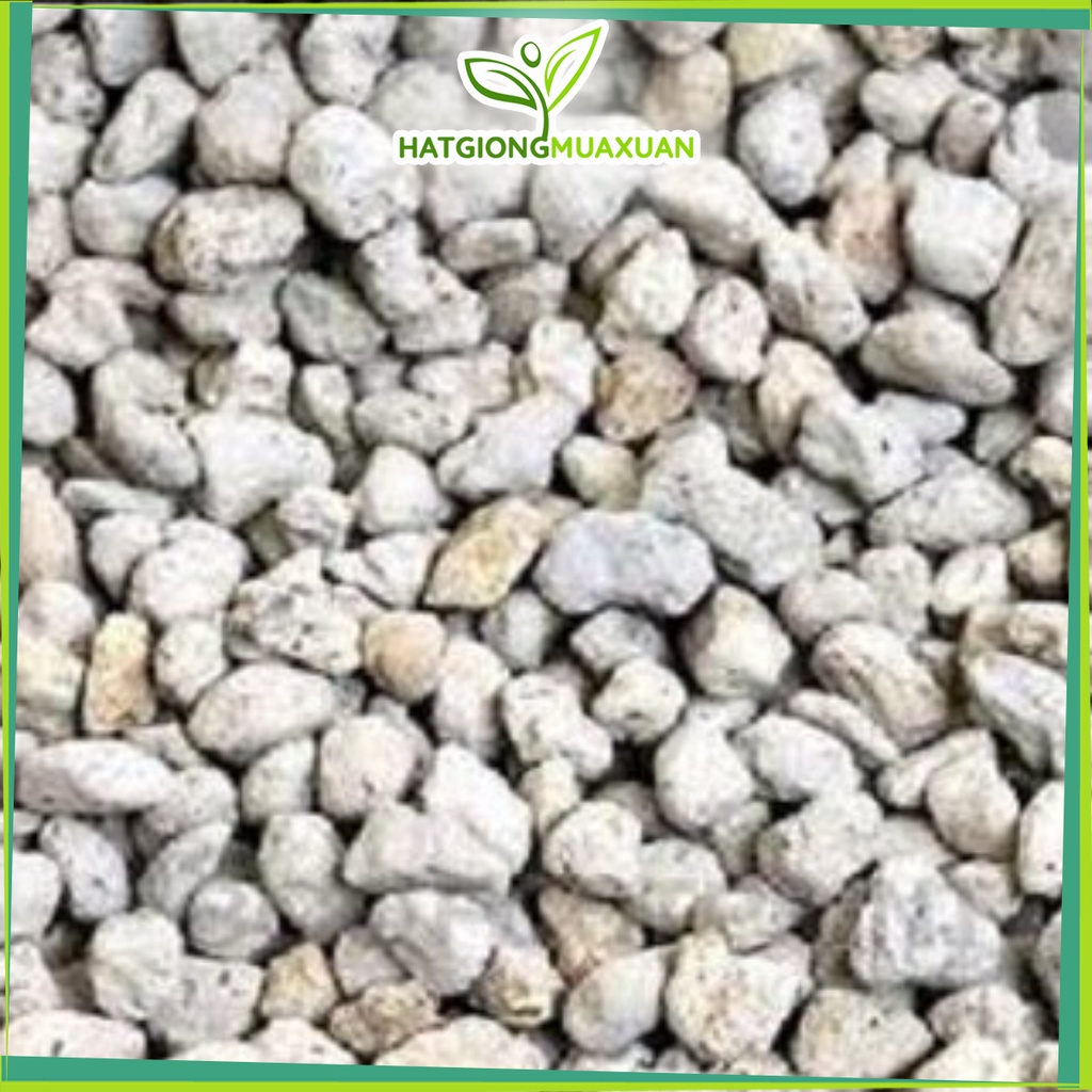Đá pumice indo ( đá bọt, đá núi lửa) đủ size gói 1kg-tăng độ khoáng chất cần thiết cho cây, hoa, bonsai
