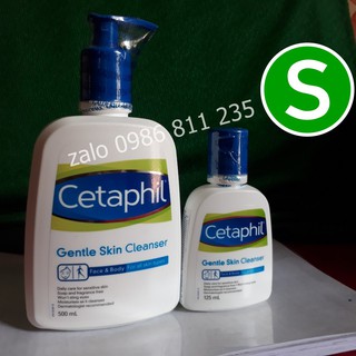 [DATE 1-2021 ] Sữa rửa mặt Cetaphil 125ml Canada