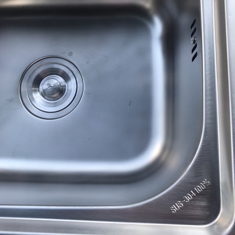 Chậu rửa chén inox 304 đơn có chân và đầy đủ phụ kiện